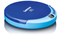 Lenco CD-011 - Tragbarer CD-Spieler mit Akkuladefunktion...