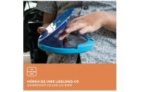 Lenco CD-011 - Tragbarer CD-Spieler mit Akkuladefunktion -Discman
