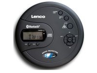 Lenco CD-300 - Tragbarer CD-Player Walkman - Bluetooth Diskman