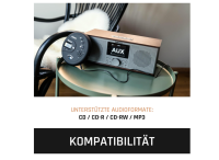 Lenco CD-300 - Tragbarer CD-Player Walkman - Bluetooth Diskman