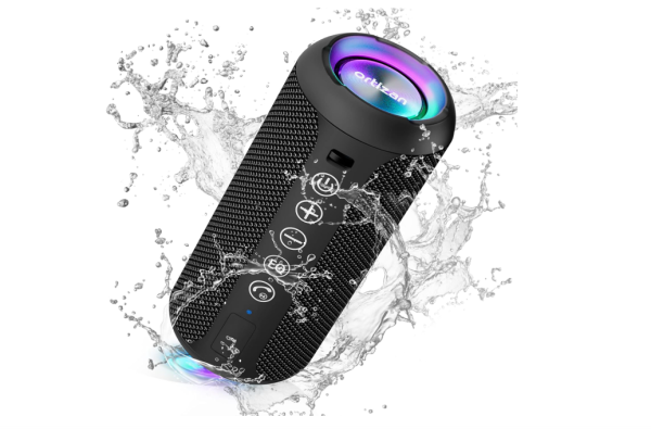 Ortizan Bluetooth Lautsprecher, Musikbox Bluetooth 5.3, Lautsprecher wasserdicht