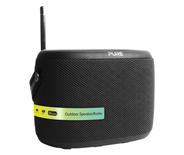 Pure Woodland Outdoor Lautsprecher mit Bluetooth & DAB+/FM Radio