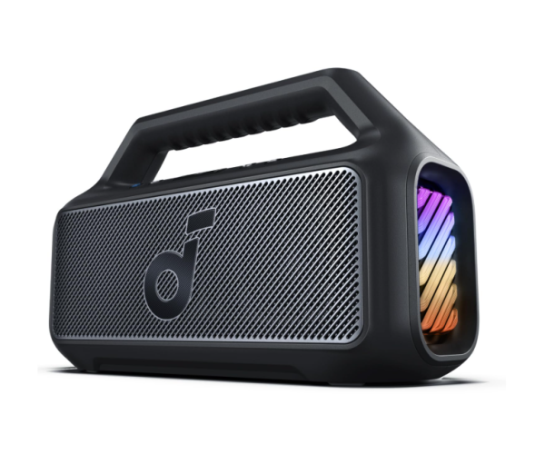 soundcore by Anker, Boom 2 Outdoor-Lautsprecher, 80W, BassUp 2.0, 24h, schwarz