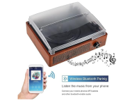 Vinyl Plattenspieler Bluetooth Plattenspieler mit eingebauten Lautsprechern