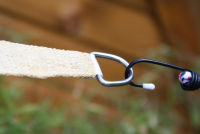 Floracord Vierecksonnensegel HDPE Weiß 250 cm x 300 cm