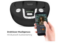 TechniSat VIOLA CD-1 - tragbare CD Boombox, UKW Kinderradio