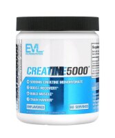 EVLution Nutrition, MHD 04 / 26 CREATINE5000,...