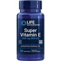 Life Extension, MHD 03 / 2026 Super Vitamin E, 400IU, 90...