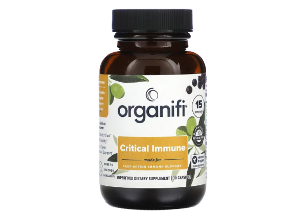 Organifi, MHD 04 / 2026 Critical Immune, 30 Kapseln - DE Versand via DHL #1