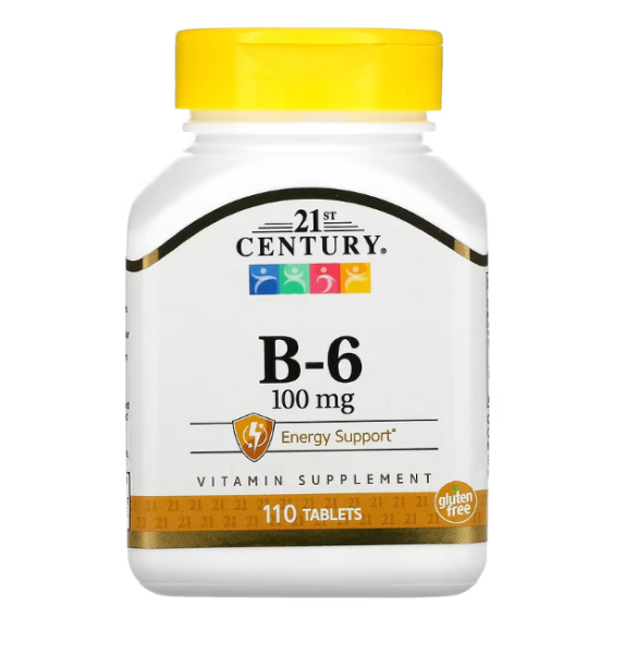 21st Century, MHD 05 / 2026 B-6, 100 mg, 110 Tabletten