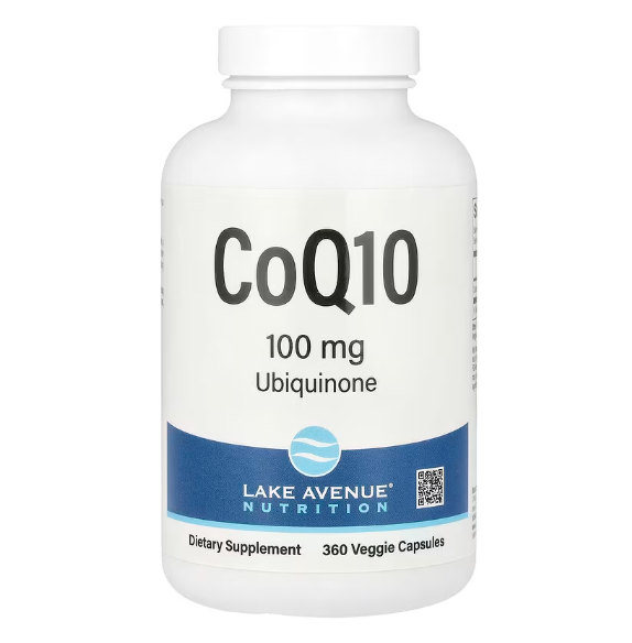 Lake Avenue Nutrition, MHD 03 / 2026 CoQ10, USP Grade Ubiquinone, CoQ10 mit Ubichinon in USP-Qualit?t, 100 mg, 360 vegetarische Kapseln #1