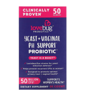 LoveBug Probiotics, MHD 05 / 2026 Hefe + vaginales...