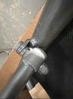 Sonnenliege Vigo SIEHE BILDER aus Textilen Schwarz - B-Ware