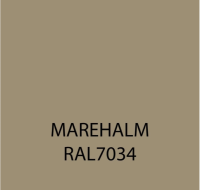 Bondex Wetterschutz-Farbe RAL 7034 Marehalm (Braun) - 3 l reicht für ca. 27 m²