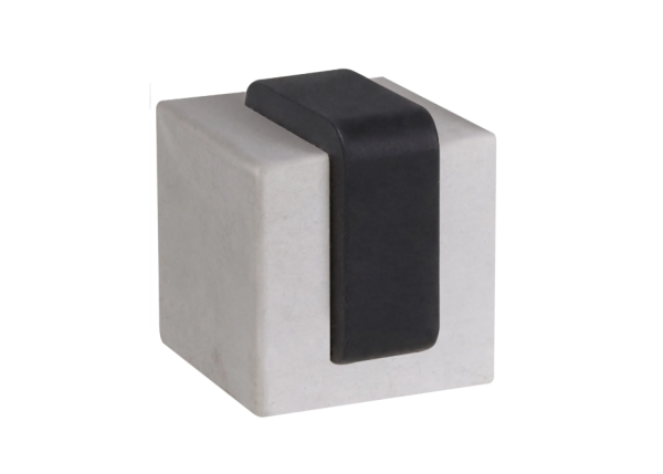 Wagner Boden-Türstopper Stein Grau-Schwarz, B-Ware