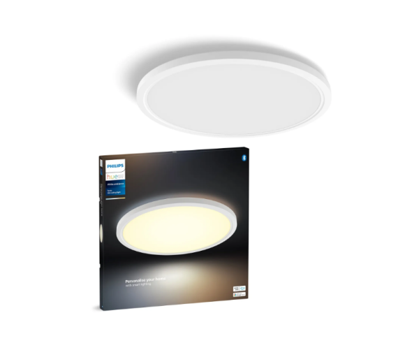 Philips Hue LED-Panel Tento White Ambiance XL Weiß Ø 54,2 cm