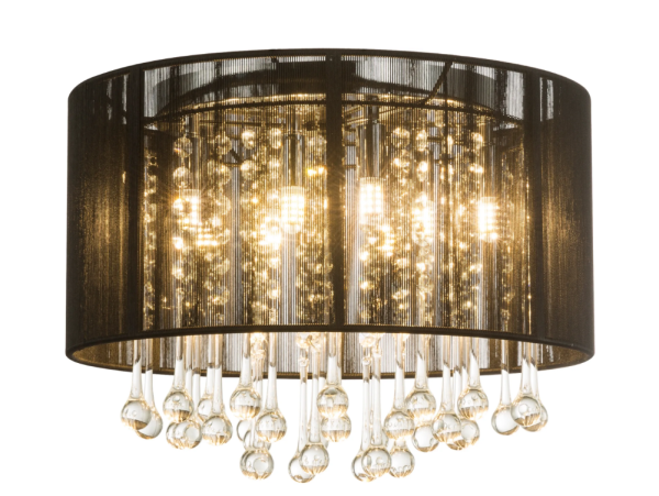 Globo LED-Deckenleuchte BAGANA Chrom Leuchte