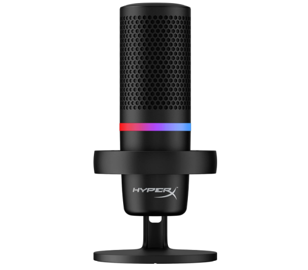 HyperX DuoCast BITTE LESEN, Kondensatormikrofon - RGB, PS4 / PS5, schwarz