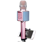 Lenco BMC-090 - Karaoke-Mikrofon - Bluetooth V4.2,...