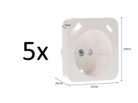 5x ProCharge Steckdoseneinsatz Reflex SI für...