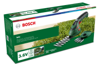 Bosch Akku-Gras- und Strauchschere Isio Set inkl. Gras-und Strauchschermesser