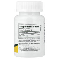 NaturesPlus, Iron, 90 Tabletten (20 mg pro Tablette)