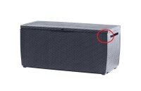 Keter Aufbewahrungsbox Capri 305 l, SIEHE FOTO, grau, mit Deckel,  B-Ware #1