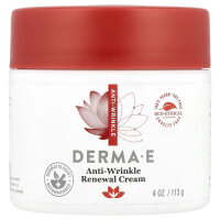 DERMA E, Anti-Falten-Erneuerungscreme, 113 g - DE Versand...