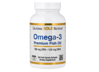 California Gold Nutrition, Omega-3 Premium-Fischöl,...