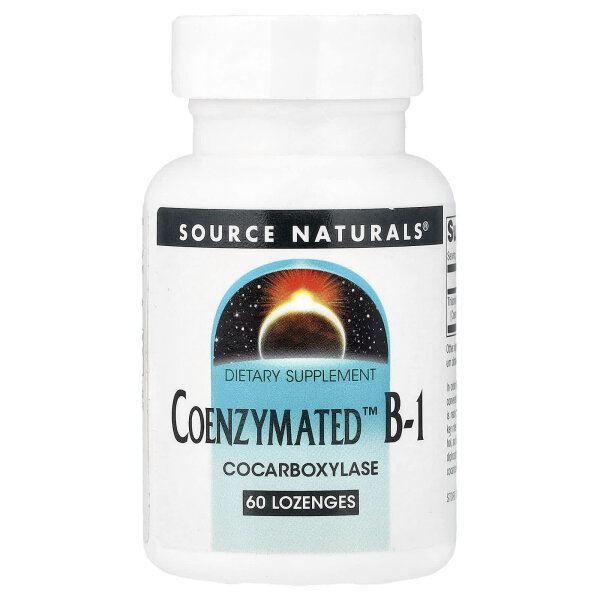 Source Naturals, Coenzymated B-1, 60 Lutschtabletten