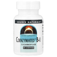 Source Naturals, Coenzymated B-1, 60 Lutschtabletten