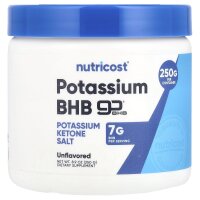 Nutricost, Potassium BHB, goBHB®, geschmacksneutral,...