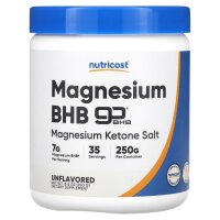 Nutricost, Magnesium BHB, goBHB®, geschmacksneutral,...