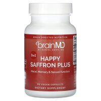BrainMD, Happy Saffron Plus, 90 vegane Kapseln - DE Versand via DHL