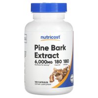 Nutricost, Kiefernrindenextrakt, 6.000 mg, 180 Kapseln