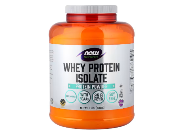 NOW Foods, Sports, Molkenproteinisolat, geschmacksneutral, 2.268 g