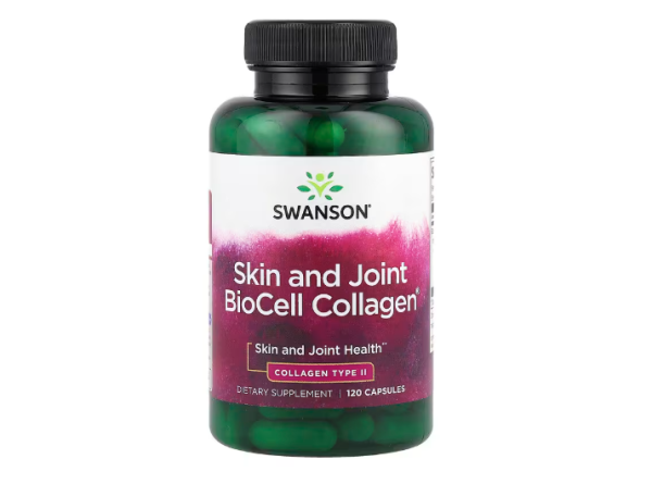 Swanson, Skin and Joint BioCell Collagen®, 120 Kapseln