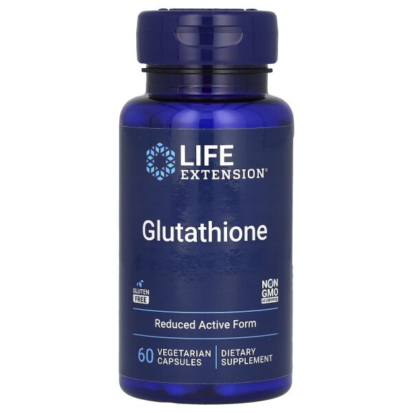 Life Extension, Glutathione, Glutathion, 500 mg, 60 pflanzliche Kapseln
