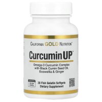 California Gold Nutrition, CurcuminUP, Kurkumin, 30 Weichkapseln mit Fischgelatine