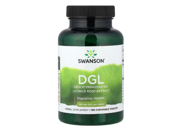 Swanson, DGL, 180 Kautabletten - DE Versand via DHL