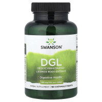 Swanson, DGL, 180 Kautabletten - DE Versand via DHL