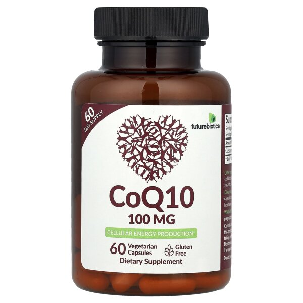 Futurebiotics, CoQ10, 100 mg, 60 pflanzliche Kapseln