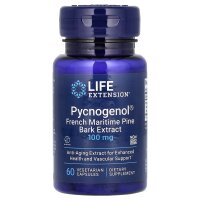 Life Extension, Pycnogenol, Seekiefernrindenextrakt, 100 mg, 60 pflanzliche Kapseln