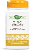 Natures Way Zink Chelat 30mg 100 Kapseln Haut Haar...