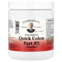 Christophers Original Formulas, Quick Colon Part #2 Powder, Darmpulver, 227g