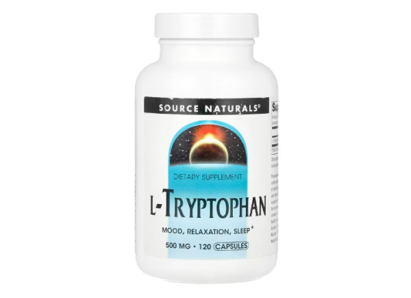 Source Naturals, L-Tryptophan, 500 mg, 120 Kapseln