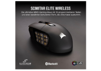 Corsair Scimitar Elite RGB Wireless MMO Gaming Mouse...