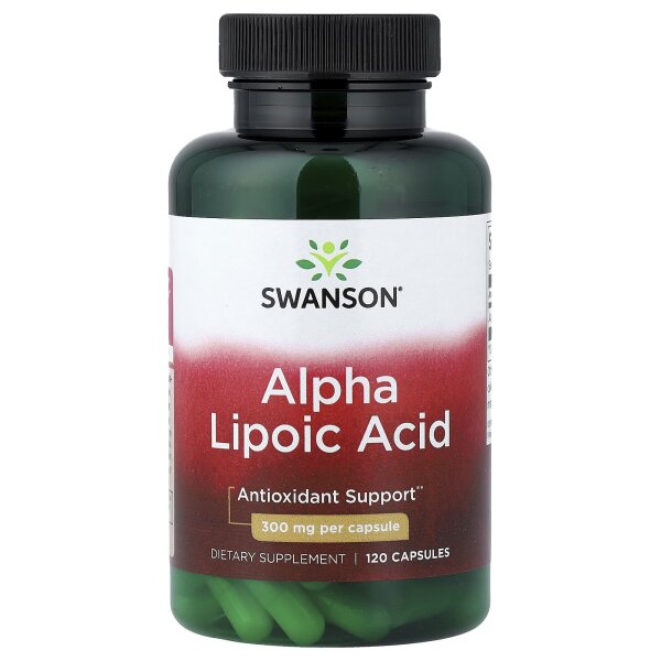 Swanson, Alpha Lipoic Acid, Alpha-Liponsäure, 300 mg, 120 Kapseln