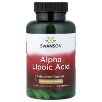 Swanson, Alpha Lipoic Acid, Alpha-Liponsäure, 300 mg, 120 Kapseln