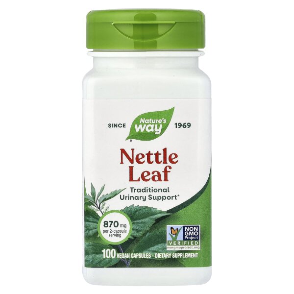 Natures Way, Brennnesselblatt, 435 mg, 100 vegane Kapseln